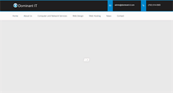 Desktop Screenshot of dominant-it.com
